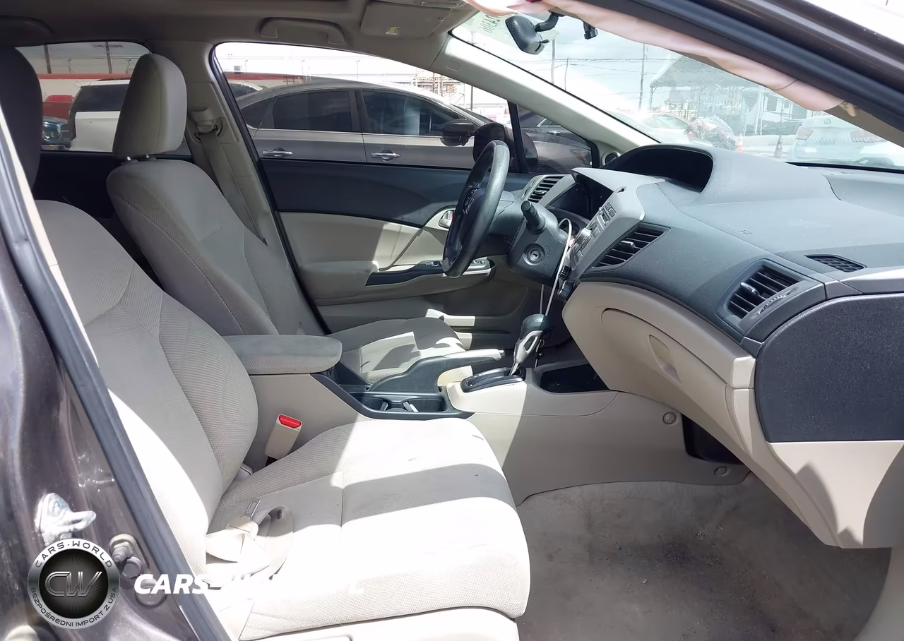2012 Honda Civic Ex VIN:19XFB2F88CE307103 - 5