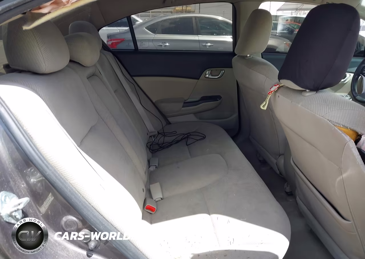 2012 Honda Civic Ex VIN:19XFB2F88CE307103 - 8