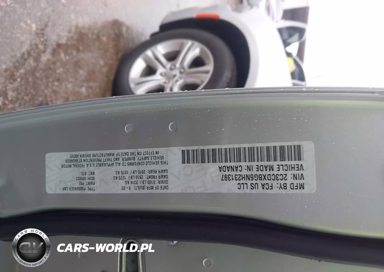 2022 Dodge Charger Sxt Rwd VIN:2C3CDXBG6NH231397 - 9