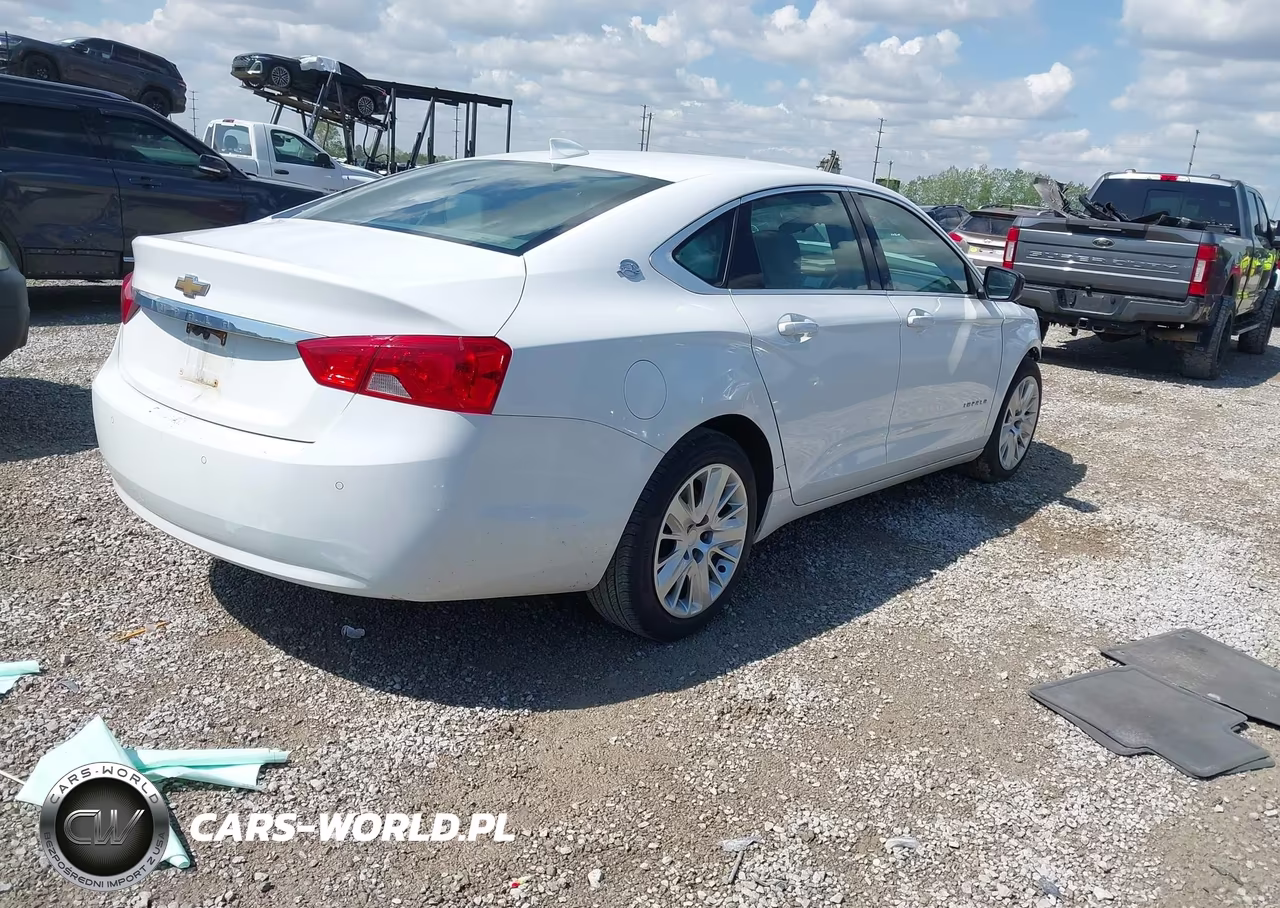 2017 Chevrolet Impala Ls VIN:1G11Z5SA6HU119004 - 4