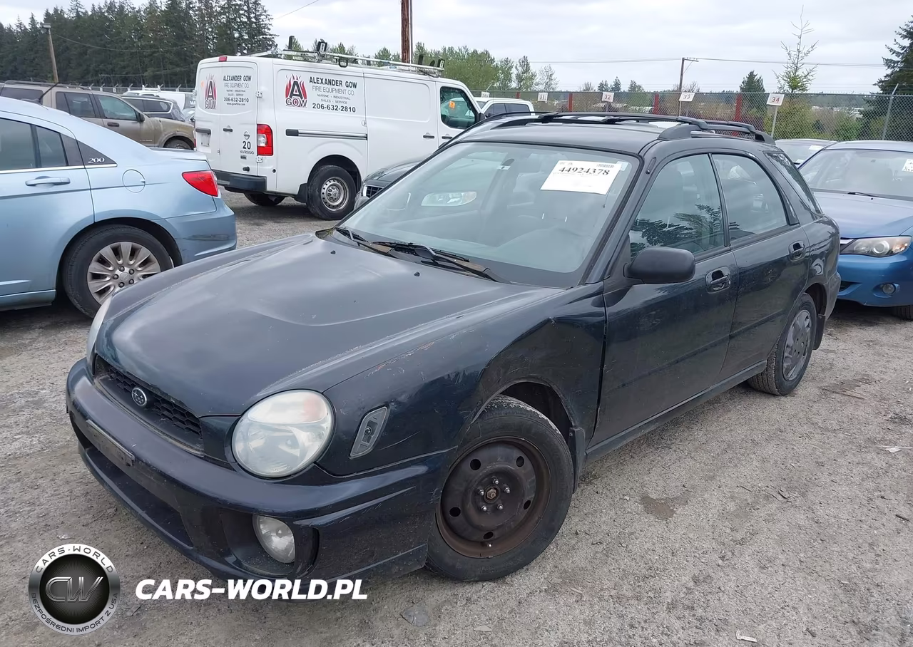 2002 Subaru Impreza 2.5Ts VIN:JF1GG65542H801896 - 2