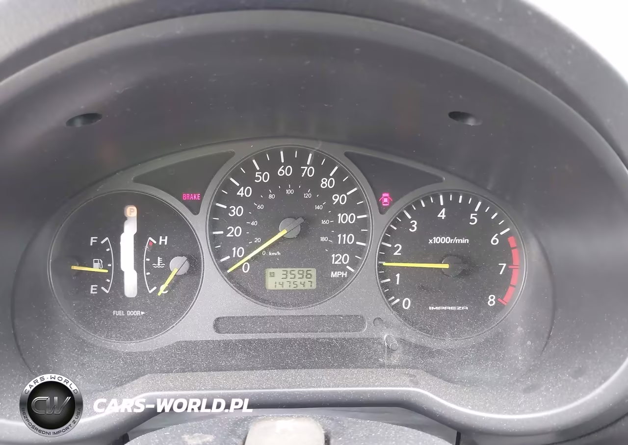 2002 Subaru Impreza 2.5Ts VIN:JF1GG65542H801896 - 7