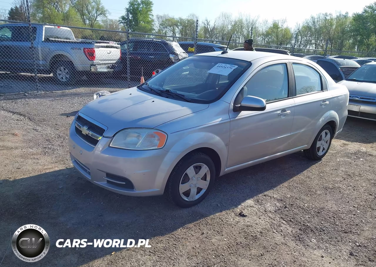 2009 Chevrolet Aveo Lt VIN:KL1TD56E89B601988 - 2