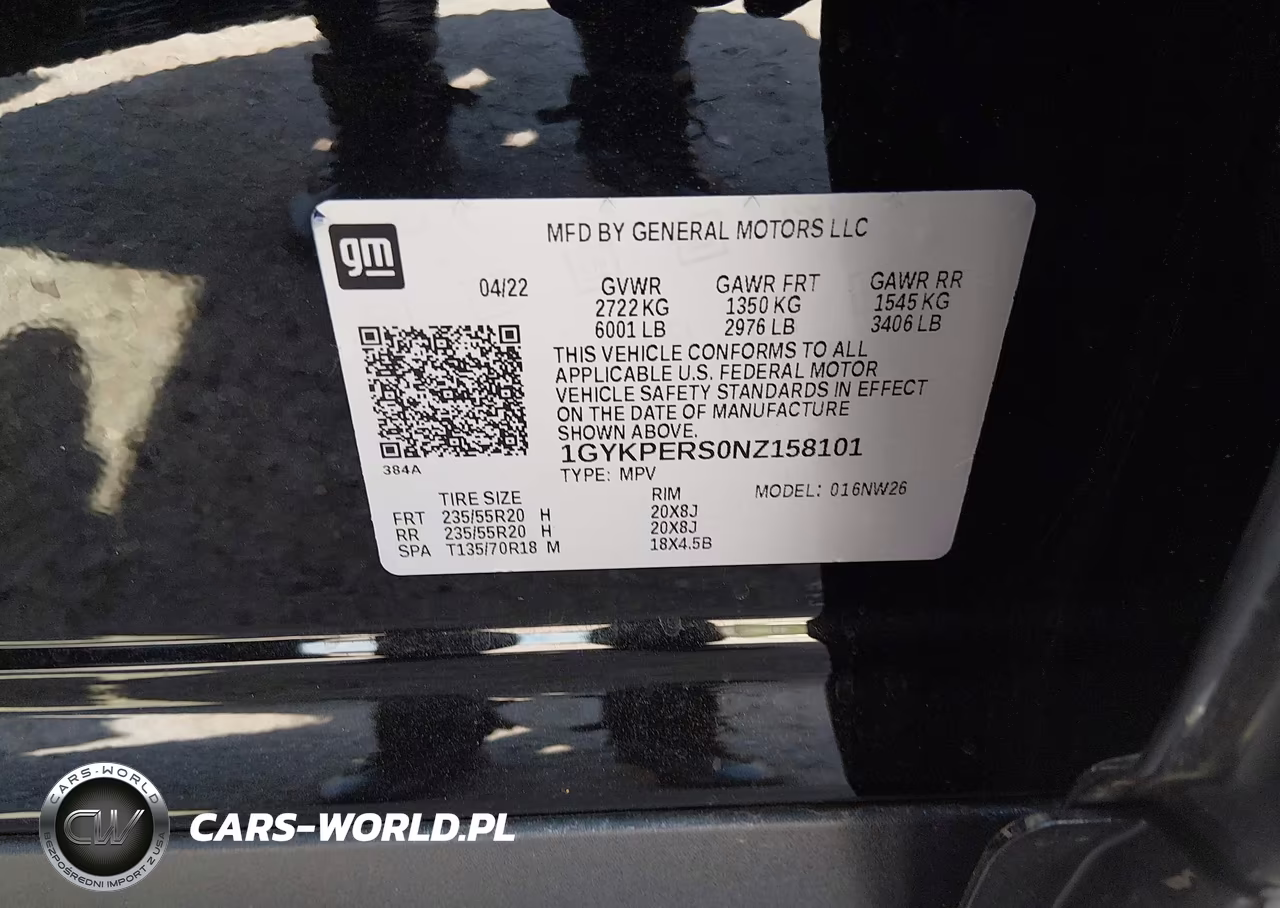2022 Cadillac Xt6 Fwd Premium Luxury VIN:1GYKPERS0NZ158101 - 9