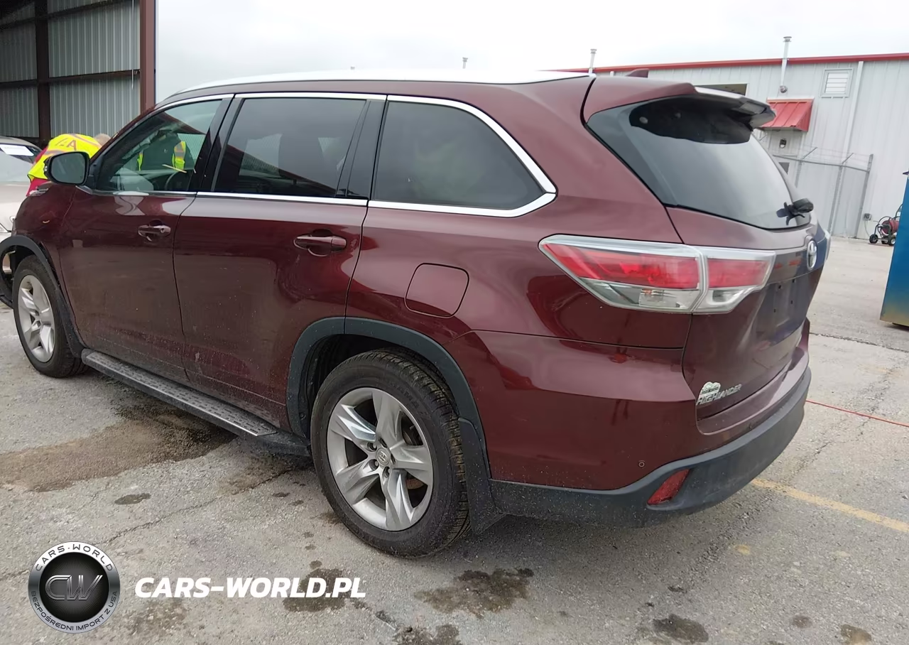 2014 Toyota Highlander Limited V6 VIN:5TDDKRFH1ES013955 - 3