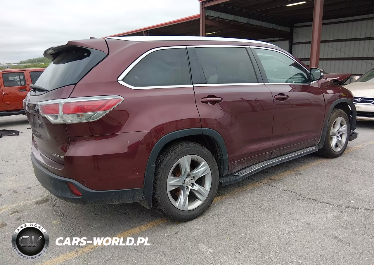 2014 Toyota Highlander Limited V6 VIN:5TDDKRFH1ES013955 - 4