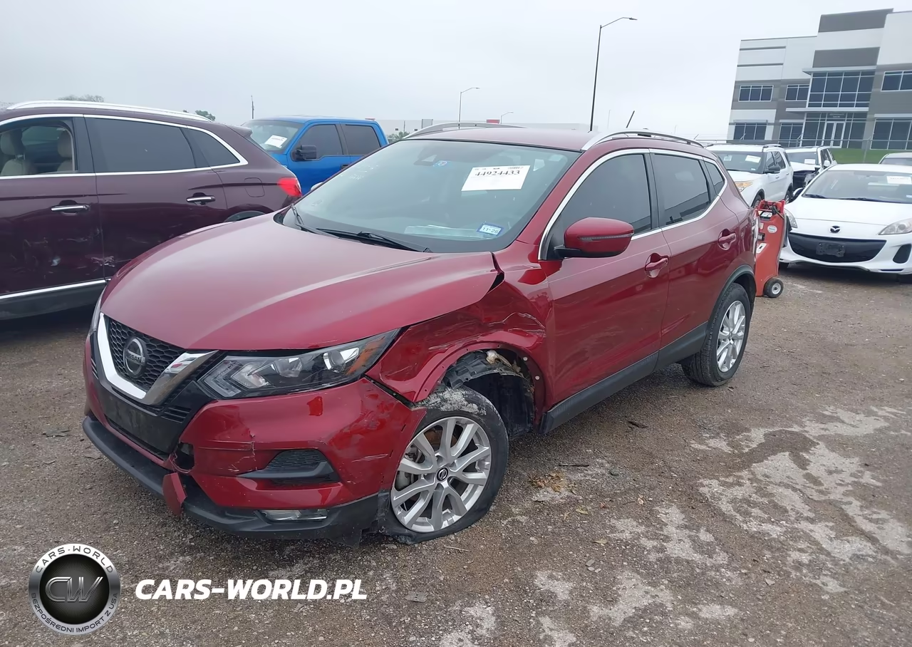 2021 Nissan Rogue Sport Sv Fwd Xtronic Cvt VIN:JN1BJ1BV2MW318678 - 2