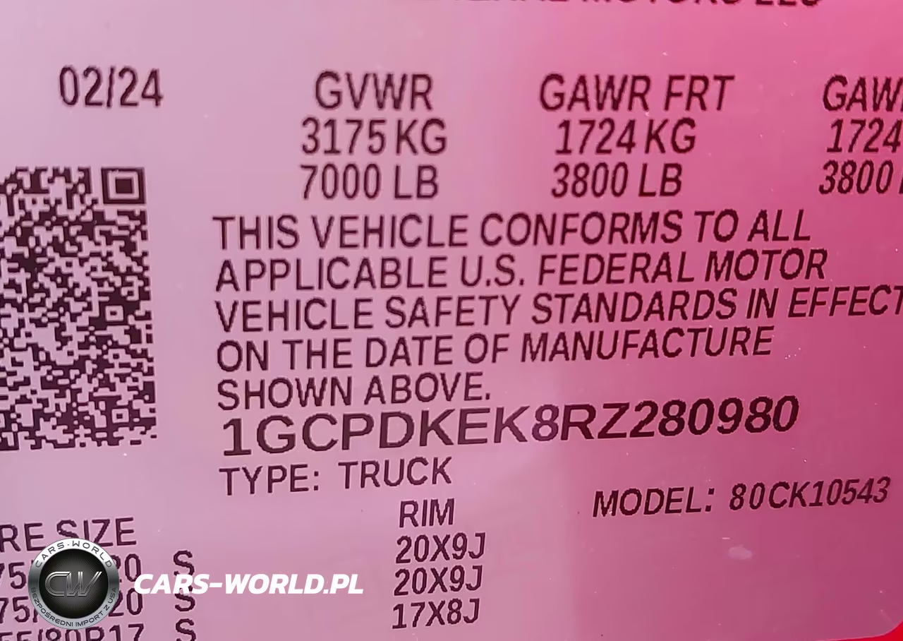 2024 Chevrolet Silverado 1500 VIN:1GCPDKEK8RZ280980 - 9