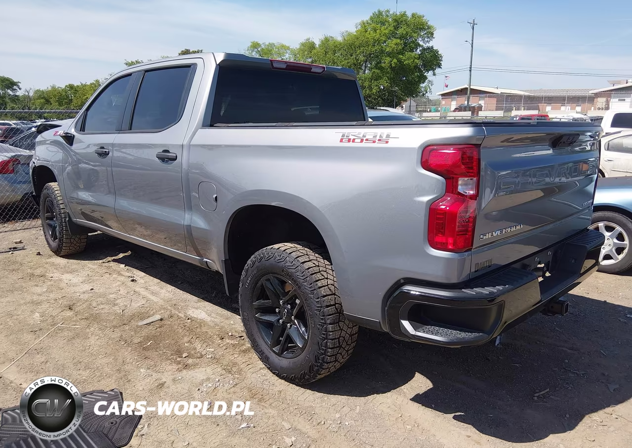 2025 Chevrolet Silverado 1500 4Wd Short Bed Custom Trail Boss VIN:3GCPKCEK9SG324177 - 3