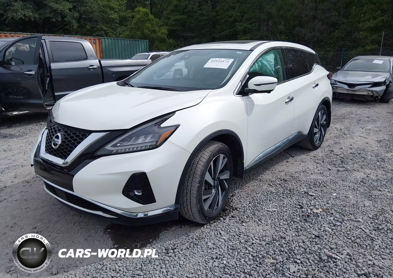 2022 Nissan Murano Sl Fwd VIN:5N1AZ2CJ0NC113832 - 2