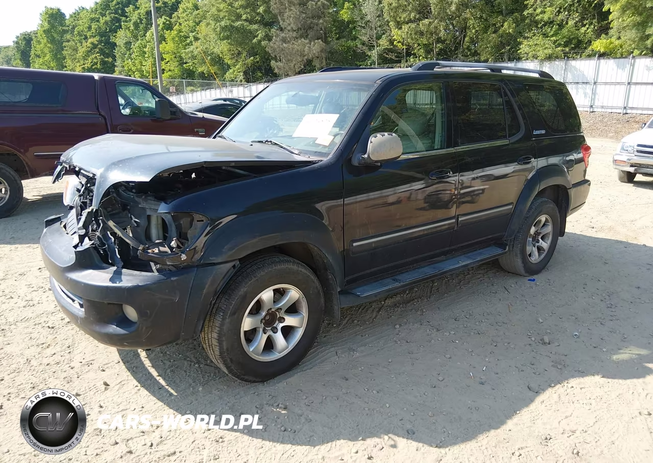 2005 Toyota Sequoia Limited V8 VIN:5TDZT38AX5S242764 - 2