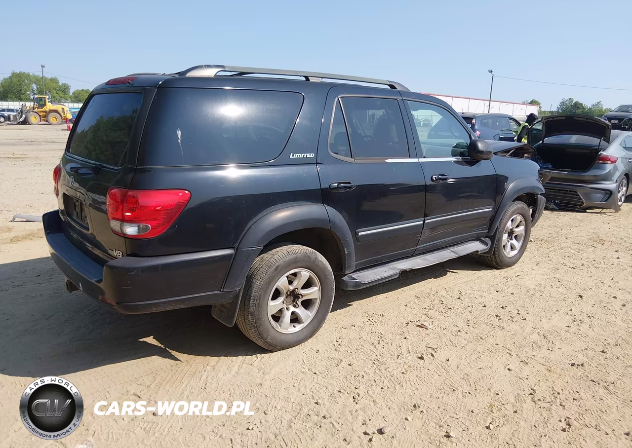 2005 Toyota Sequoia Limited V8 VIN:5TDZT38AX5S242764 - 4