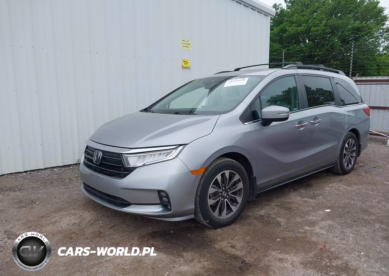 2021 Honda Odyssey Ex-L VIN:5FNRL6H77MB003780 - 2
