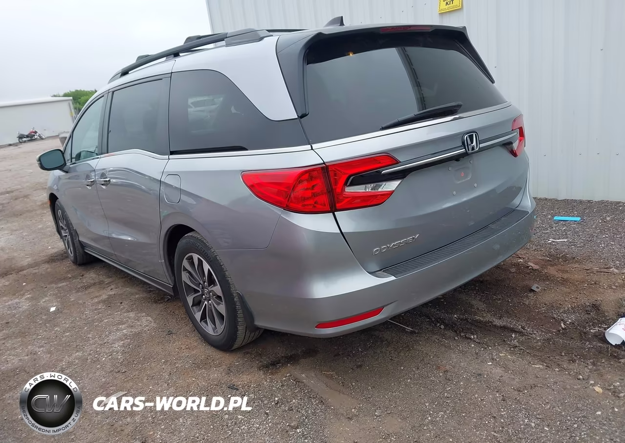 2021 Honda Odyssey Ex-L VIN:5FNRL6H77MB003780 - 3