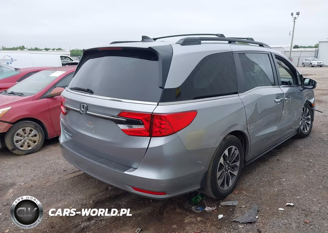 2021 Honda Odyssey Ex-L VIN:5FNRL6H77MB003780 - 4
