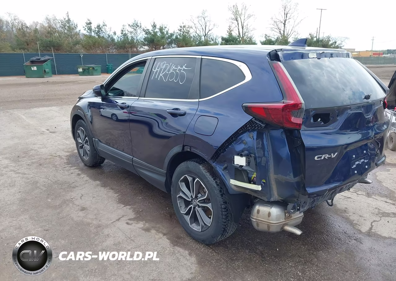 2020 Honda Cr-V Ex VIN:5J6RW2H53LL002663 - 3