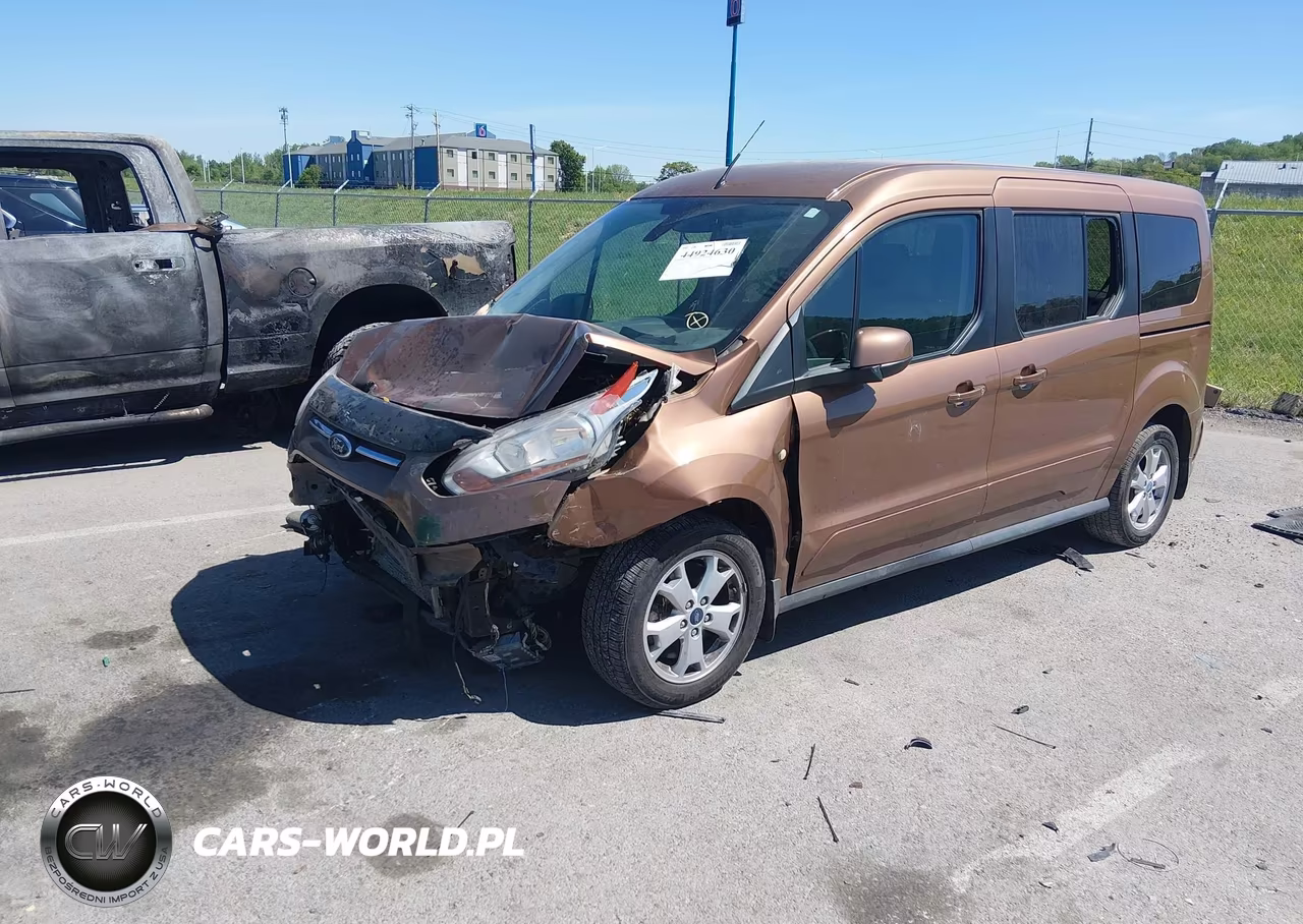 2014 Ford Transit Connect Titanium VIN:NM0GE9G74E1148402 - 2
