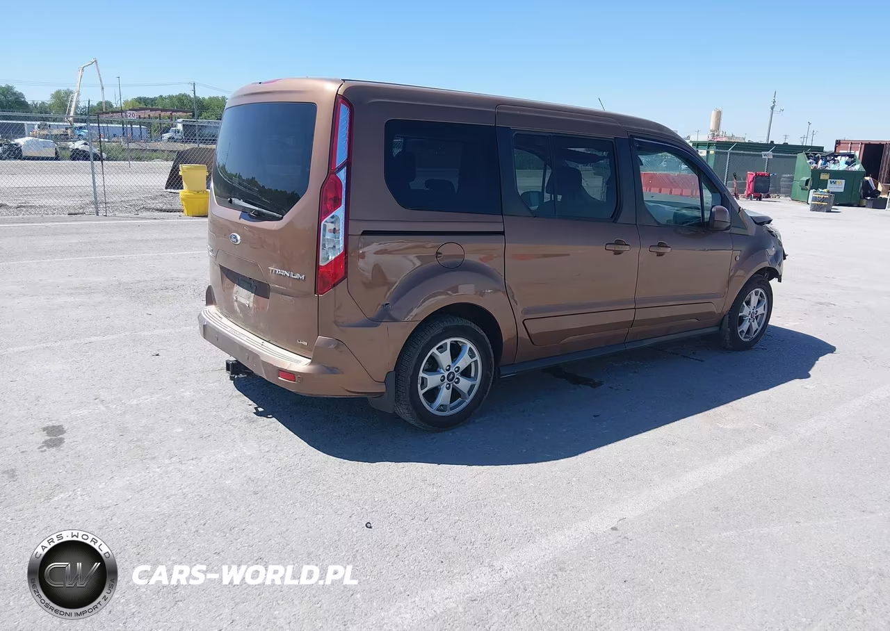 2014 Ford Transit Connect Titanium VIN:NM0GE9G74E1148402 - 4