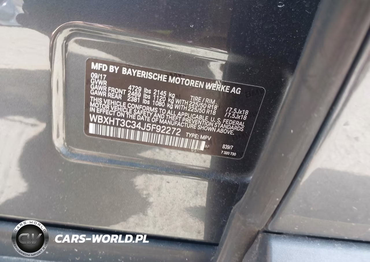 2018 BMW X1 xDrive28I VIN:WBXHT3C34J5F92272 - 9