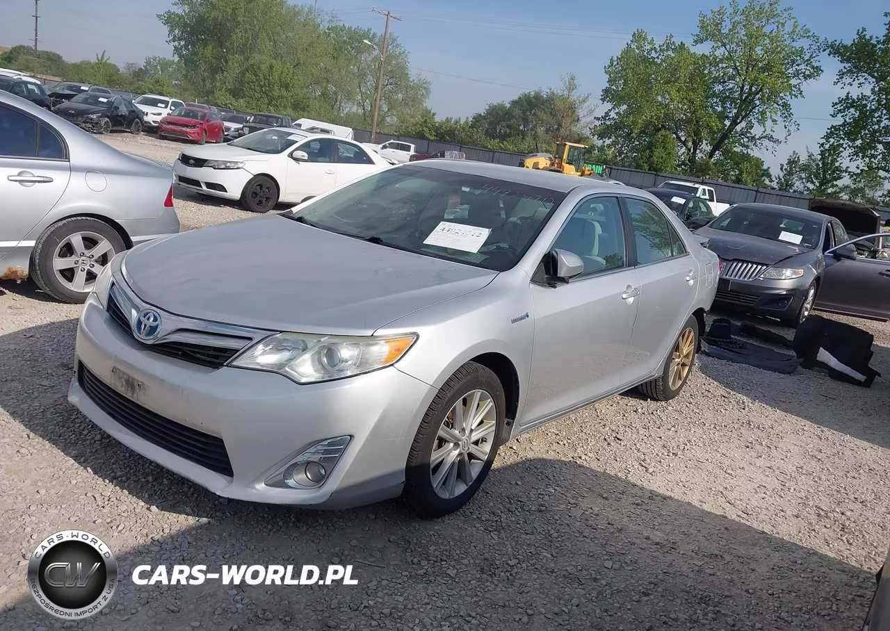 2014 Toyota Camry Hybrid Xle VIN:4T1BD1FK7EU123883 - 2