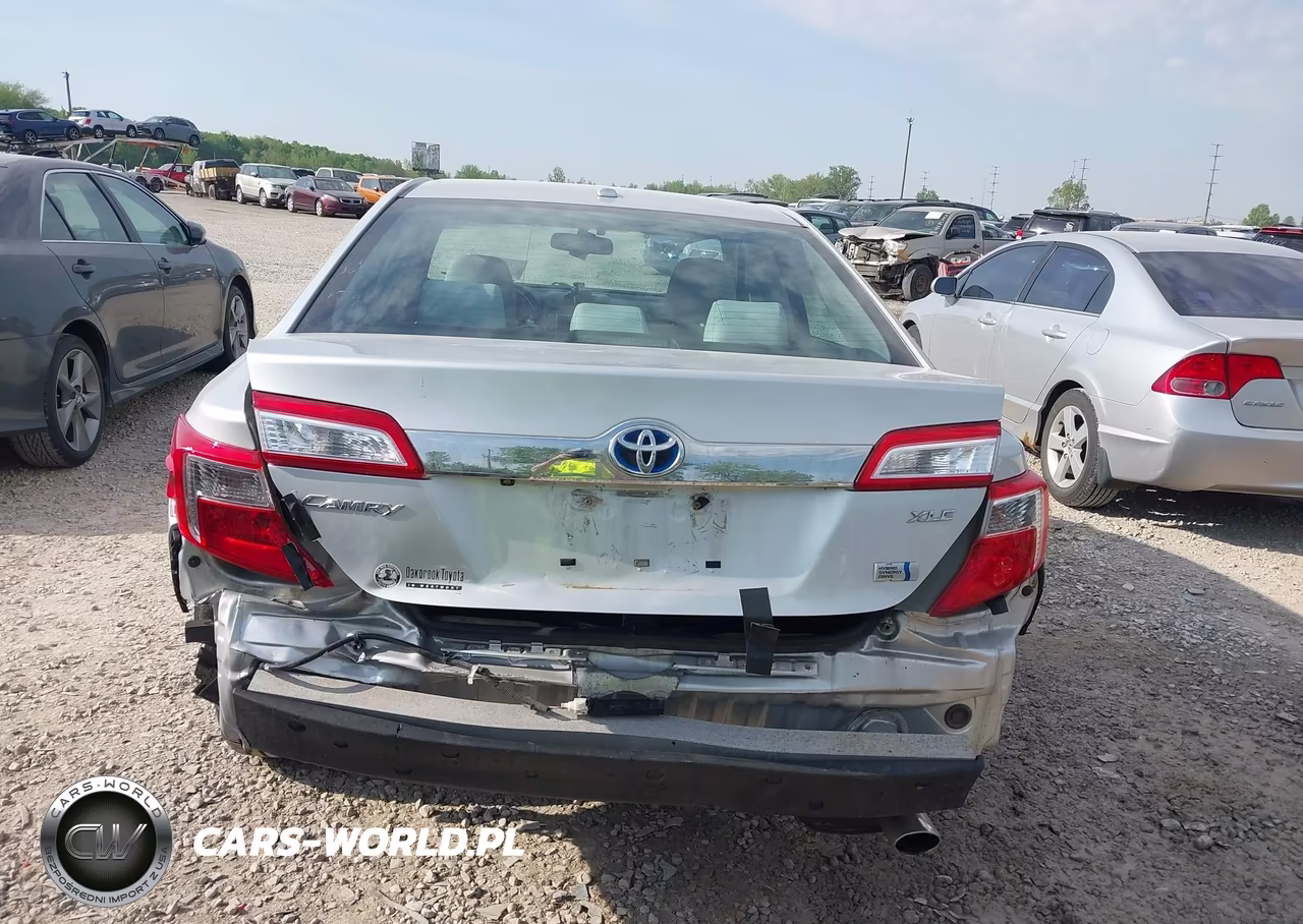 2014 Toyota Camry Hybrid Xle VIN:4T1BD1FK7EU123883 - 6