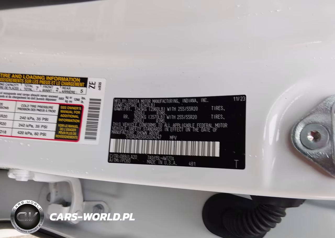 2024 Toyota Grand Highlander Hybrid Platinum Max VIN:5TDADAB56RS004247 - 9
