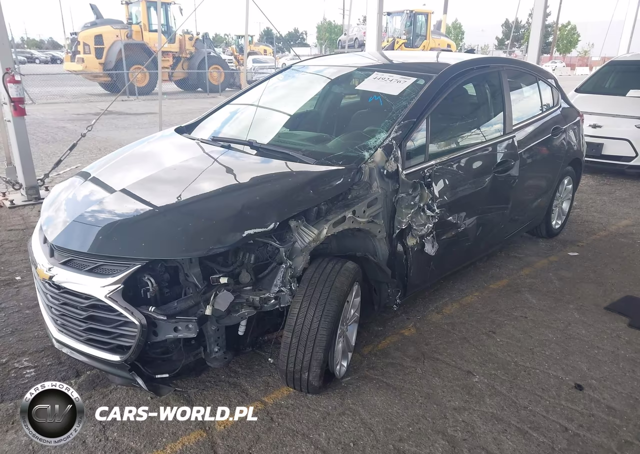2019 Chevrolet Cruze Lt VIN:3G1BE6SM7KS596435 - 2