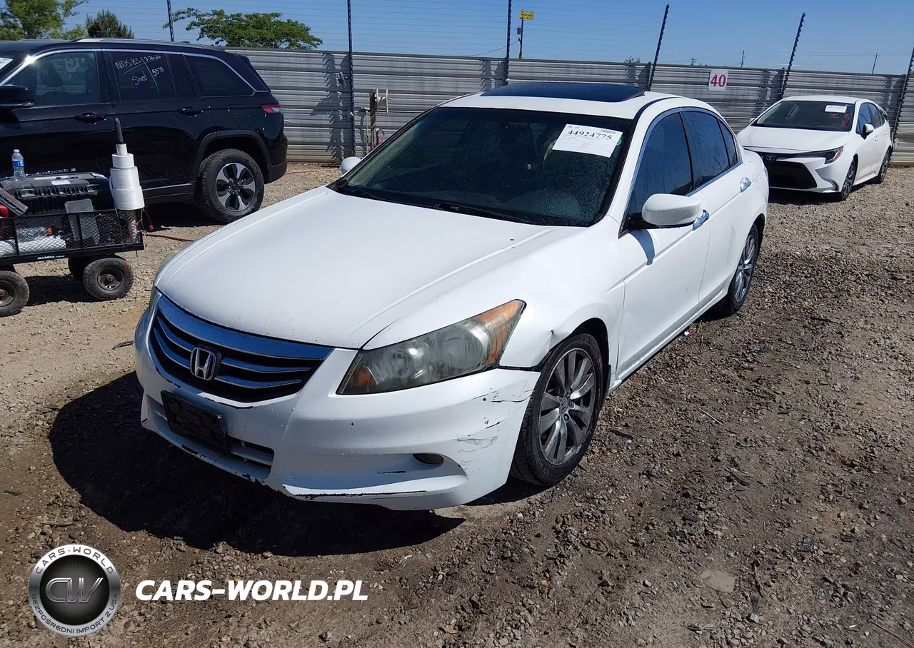 2012 Honda Accord 3.5 Ex-L VIN:1HGCP3F86CA036122 - 2