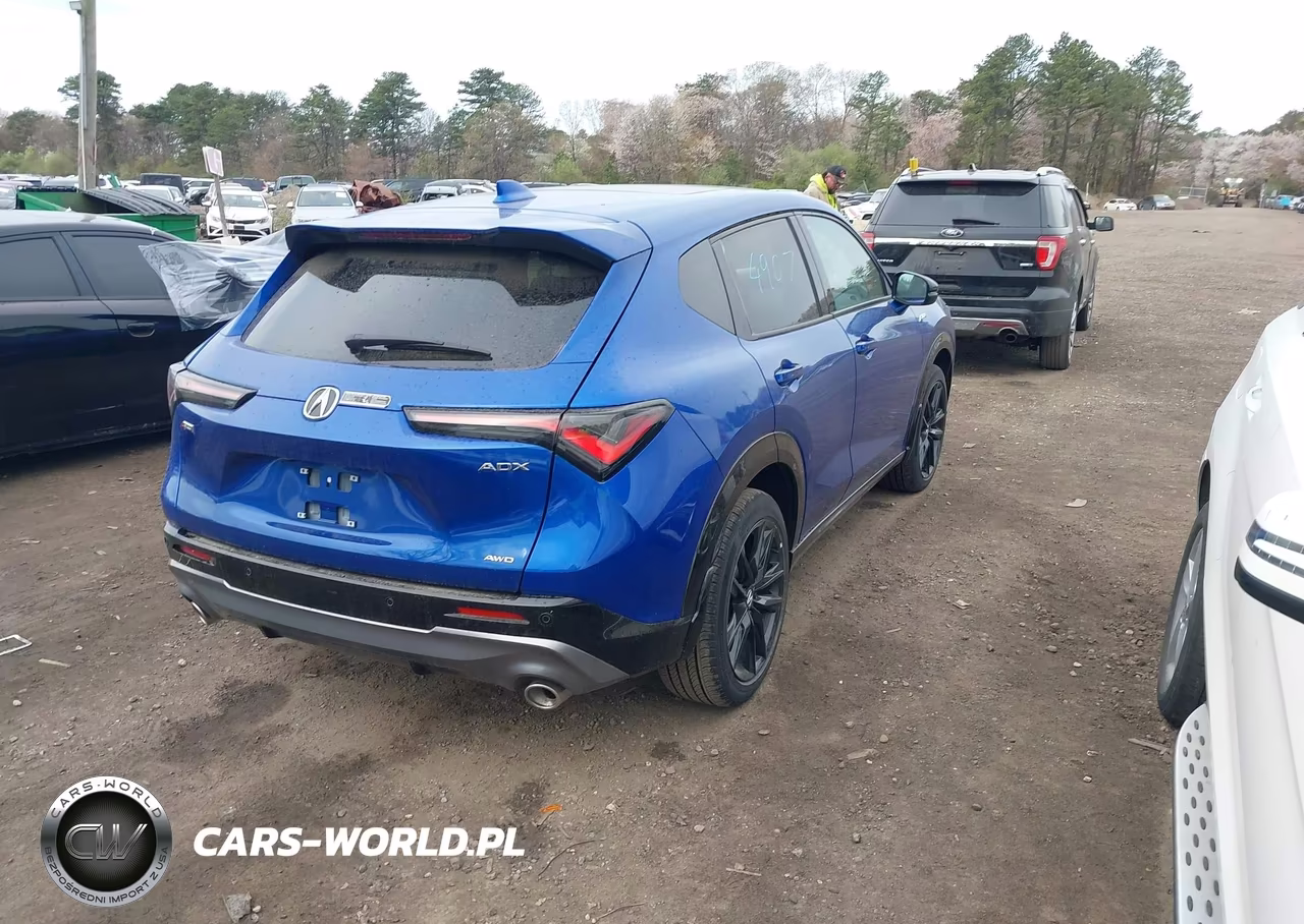 2025 Acura Adx A-Spec With Advance VIN:3HDSA2H74SM700444 - 4