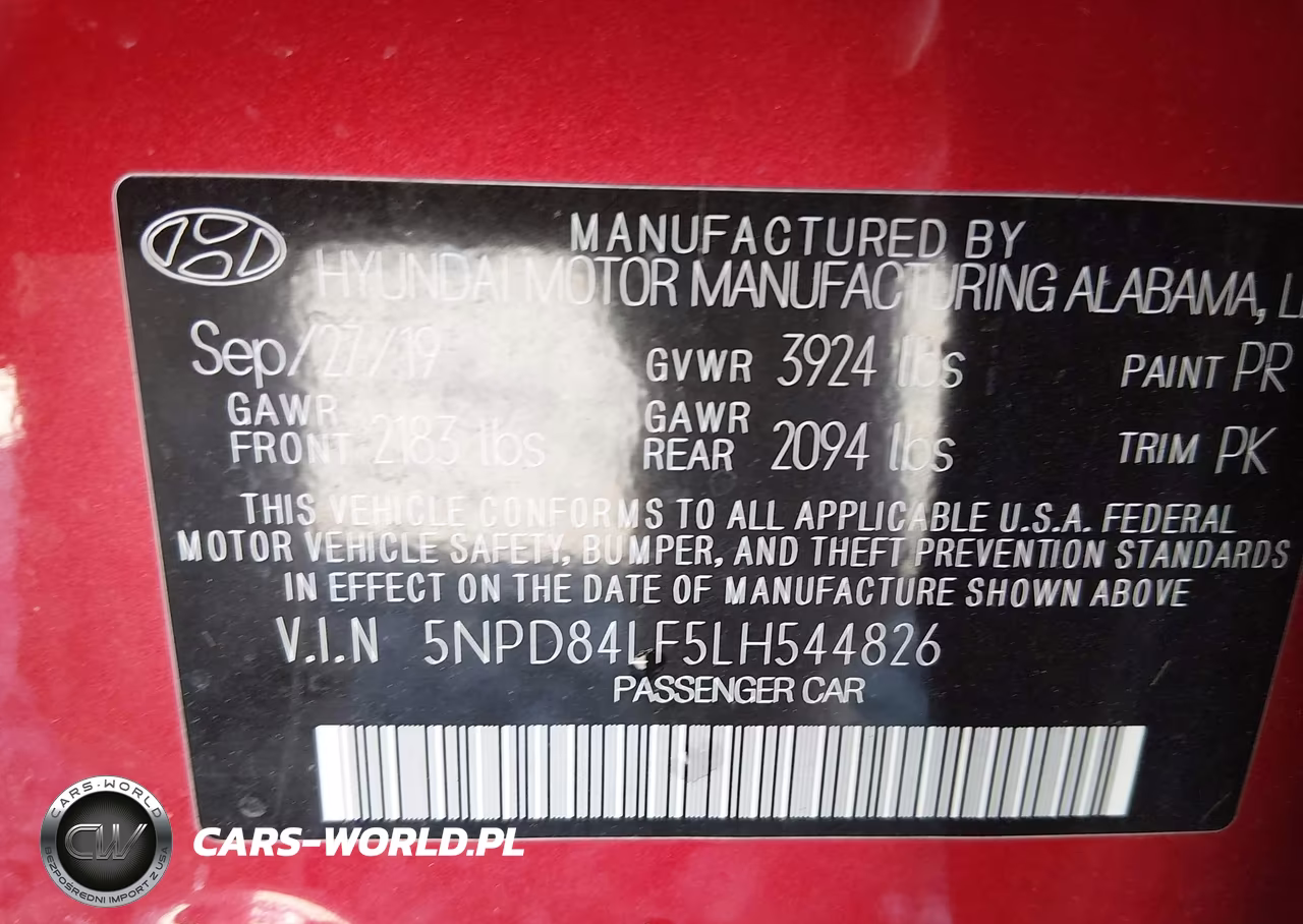 2020 Hyundai Elantra Value Edition VIN:5NPD84LF5LH544826 - 9