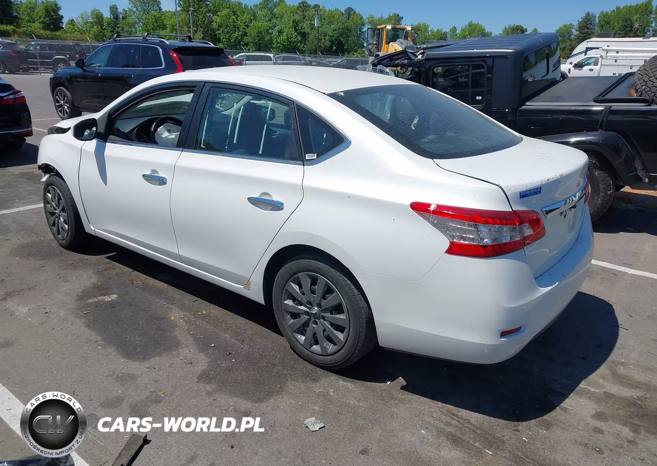 2014 Nissan Sentra Fe+ S-Fe+ Sv-S-Sl-Sr-Sv VIN:3N1AB7AP1EL638290 - 3