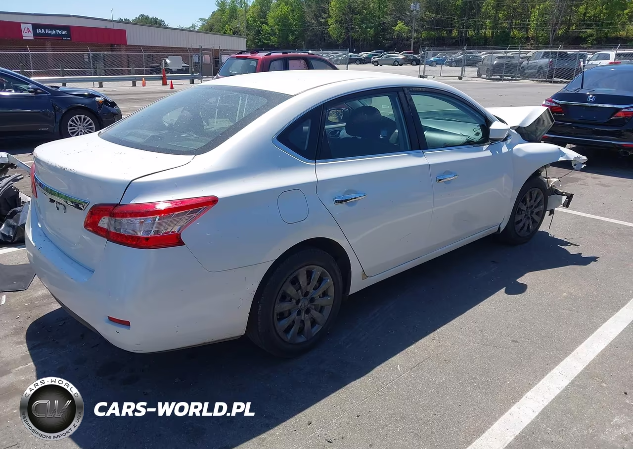 2014 Nissan Sentra Fe+ S-Fe+ Sv-S-Sl-Sr-Sv VIN:3N1AB7AP1EL638290 - 4
