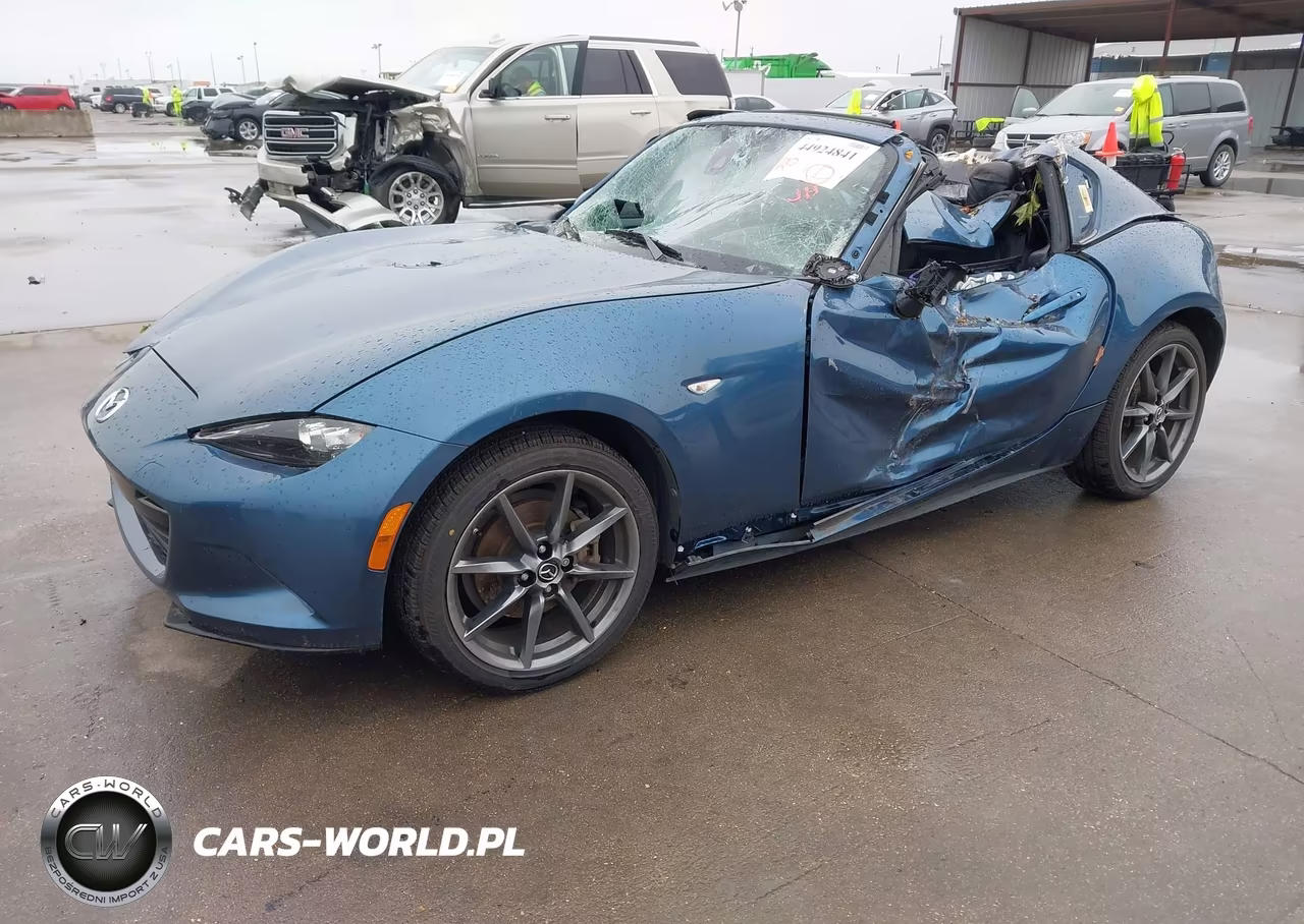 2019 Mazda Mx-5 Miata Rf Grand Touring VIN:JM1NDAM77K0300824 - 2