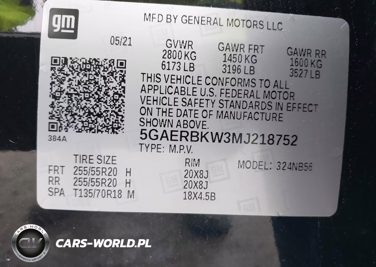 2021 Buick Enclave Fwd Essence VIN:5GAERBKW3MJ218752 - 9