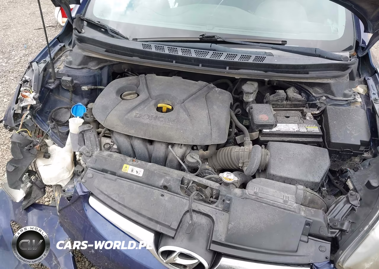 2014 Hyundai Elantra Se VIN:5NPDH4AE8EH475689 - 10