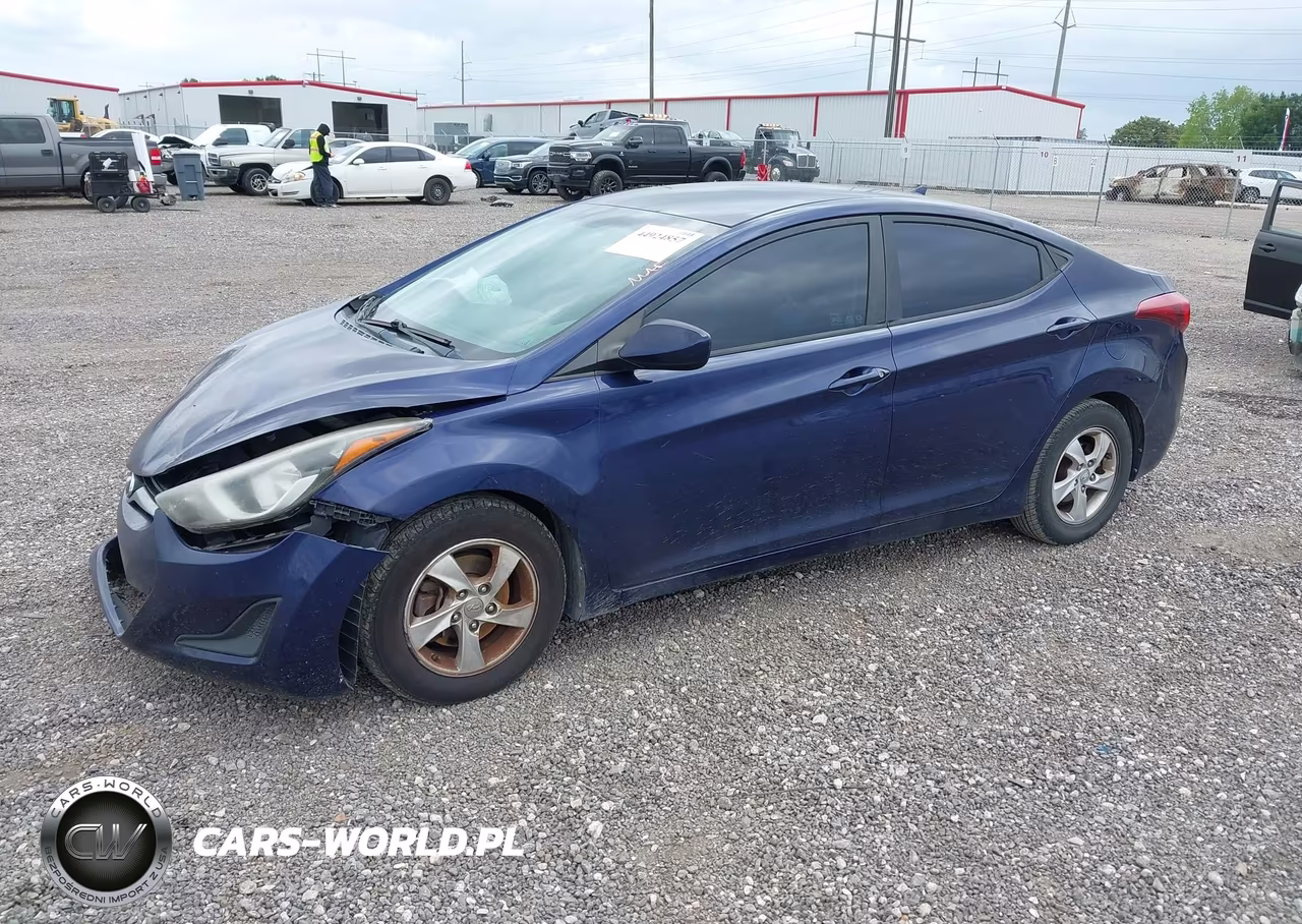 2014 Hyundai Elantra Se VIN:5NPDH4AE8EH475689 - 2