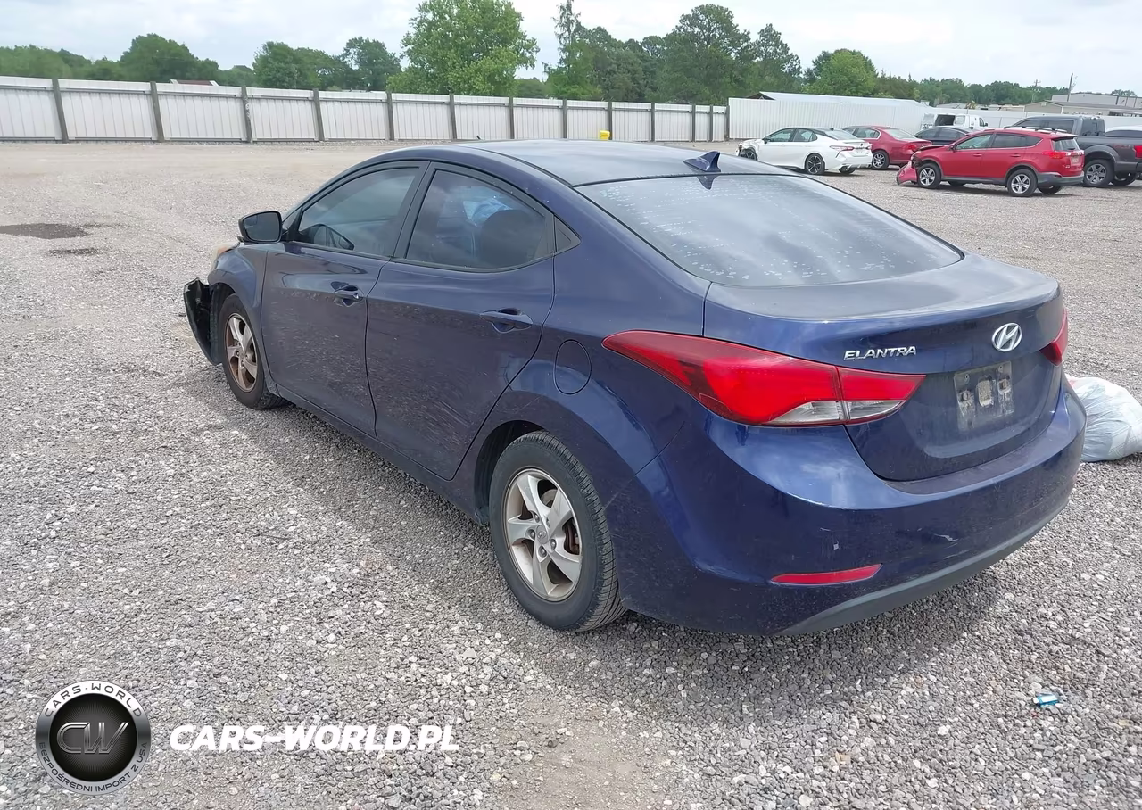 2014 Hyundai Elantra Se VIN:5NPDH4AE8EH475689 - 3
