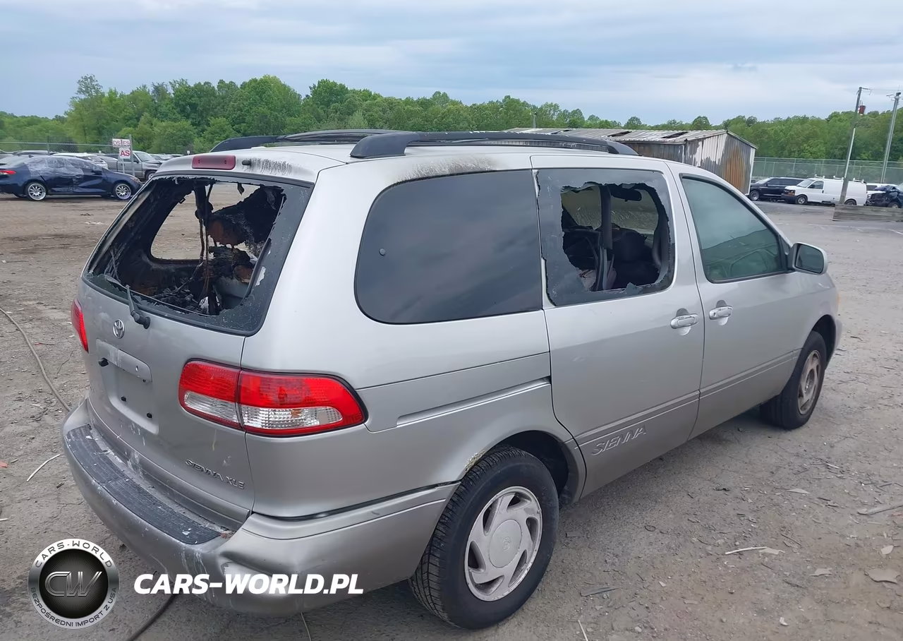 2001 Toyota Sienna Xle VIN:4T3ZF13C21U408787 - 4