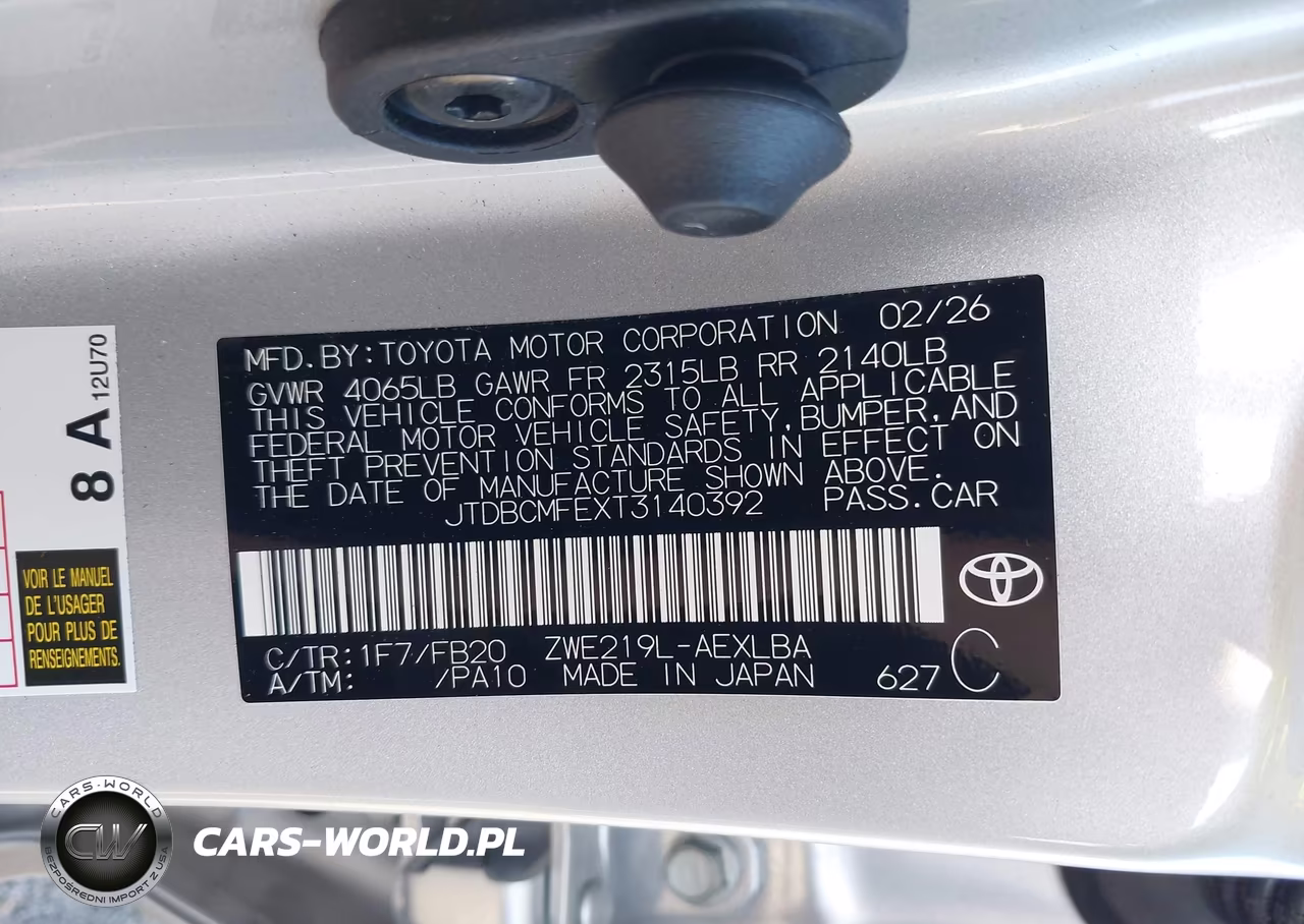 2026 Toyota Corolla Hybrid Hybrid Le VIN:JTDBCMFEXT3140392 - 9