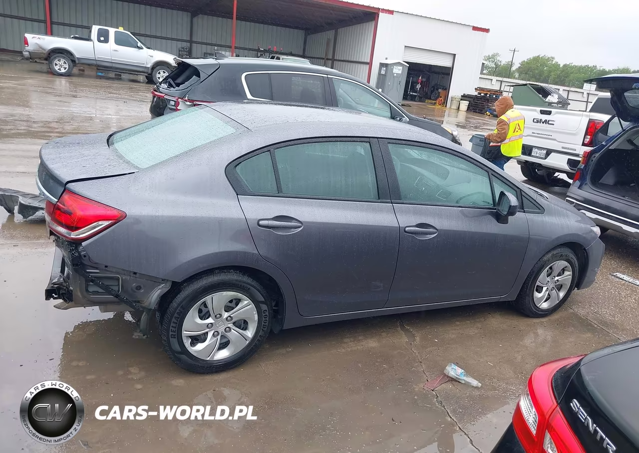2015 Honda Civic Lx VIN:19XFB2F59FE272730 - 14