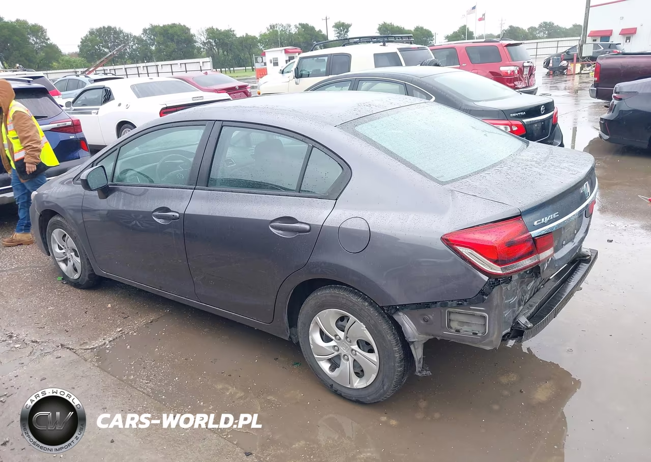 2015 Honda Civic Lx VIN:19XFB2F59FE272730 - 15