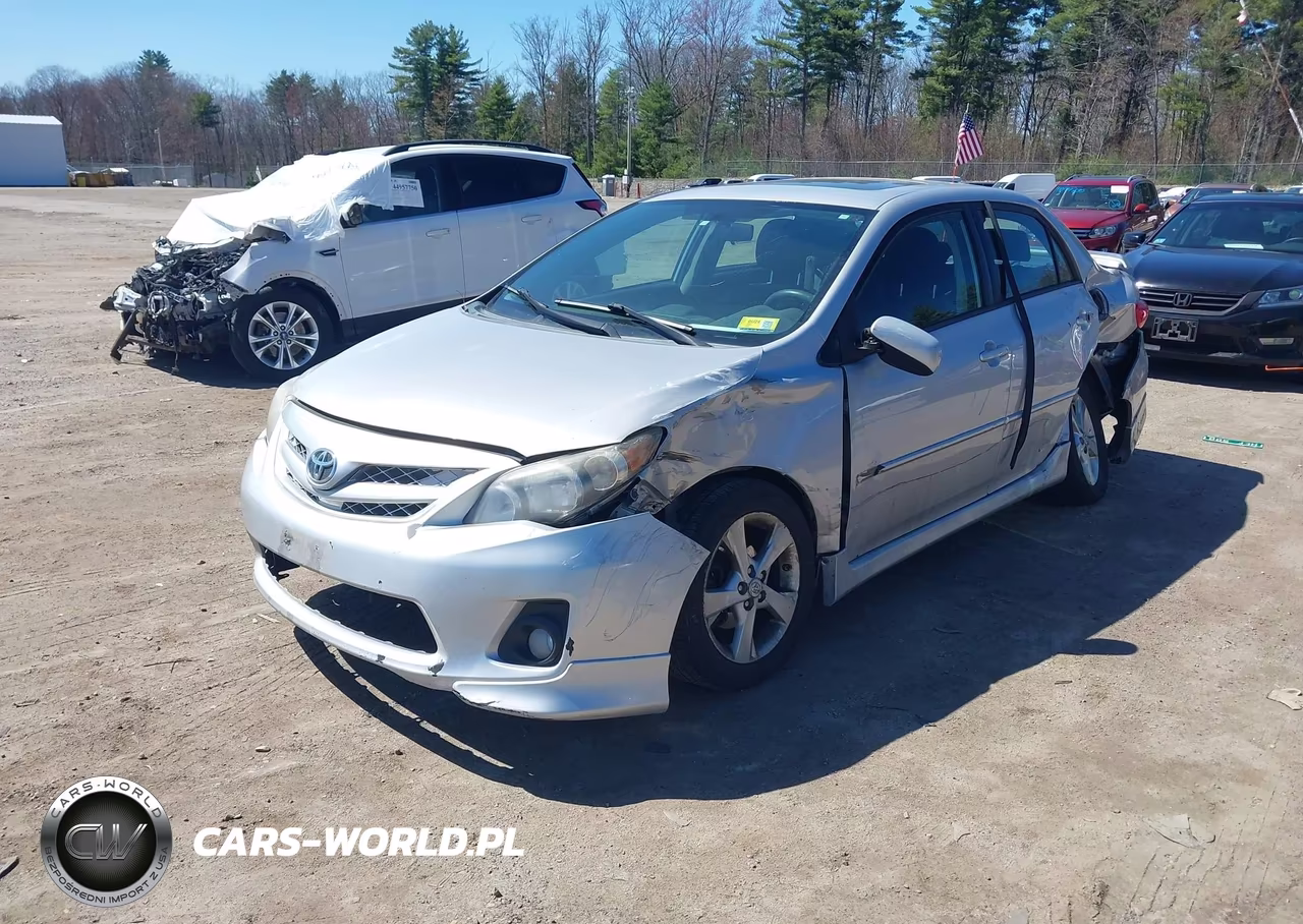 2012 Toyota Corolla S VIN:2T1BU4EE1CC833633 - 2