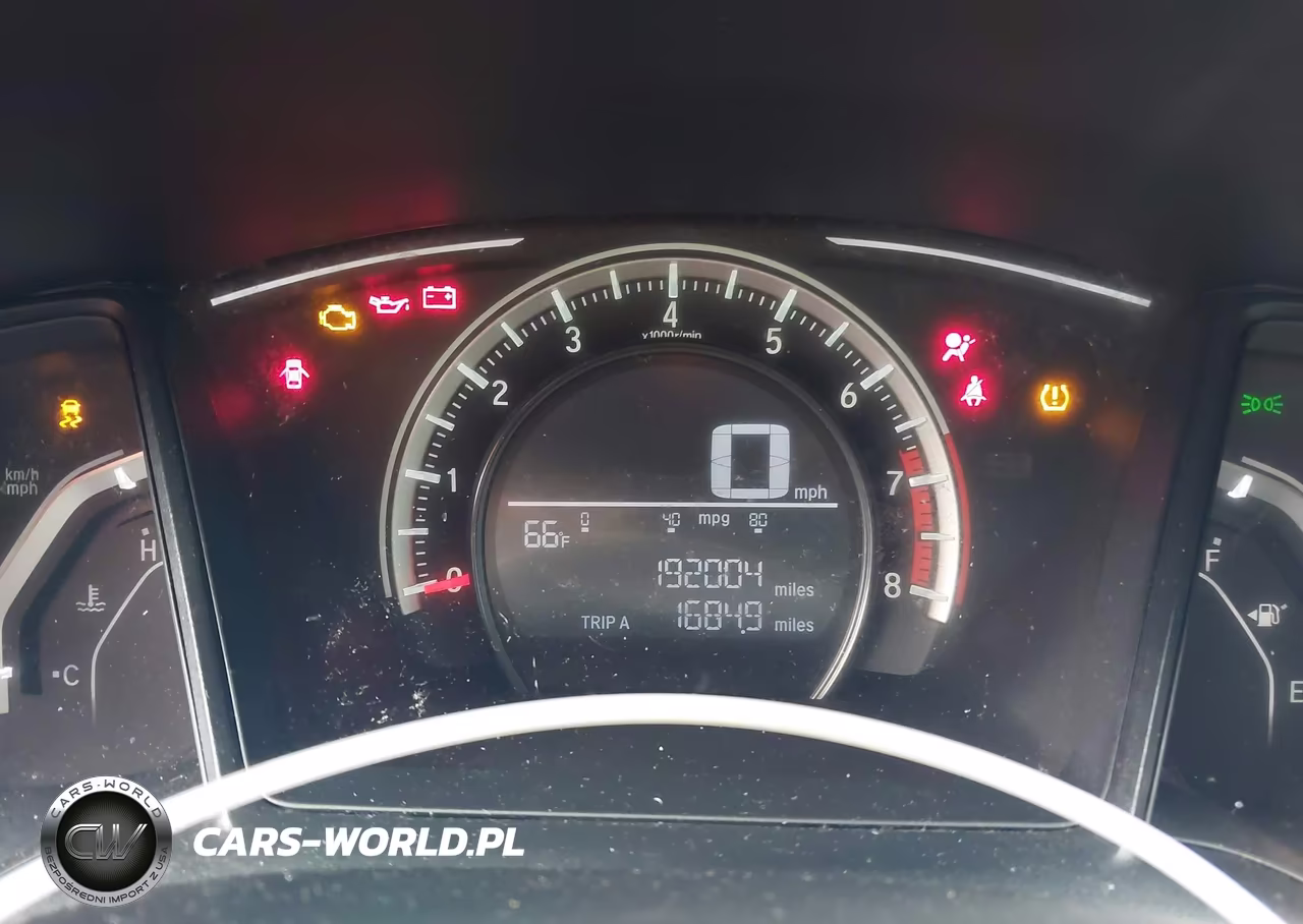 2017 Honda Civic Lx VIN:19XFC2F5XHE048334 - 7