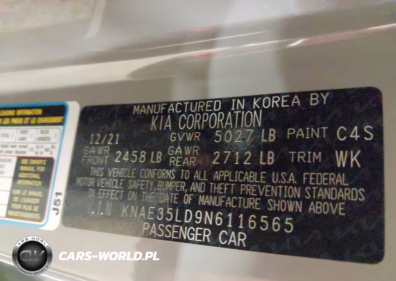2022 Kia Stinger Gt-Line VIN:KNAE35LD9N6116565 - 9