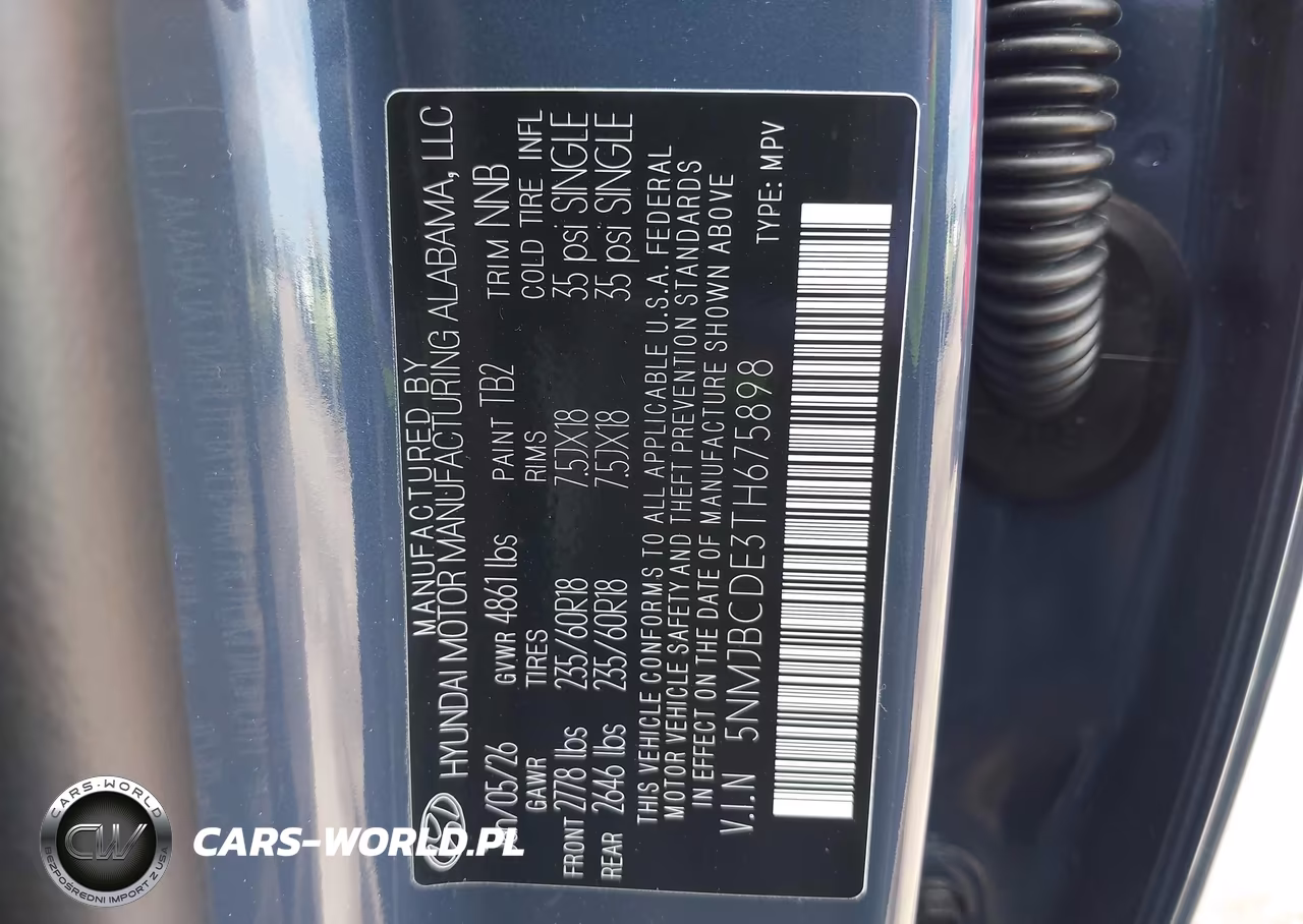 2026 Hyundai Tucson Sel VIN:5NMJBCDE3TH675898 - 9