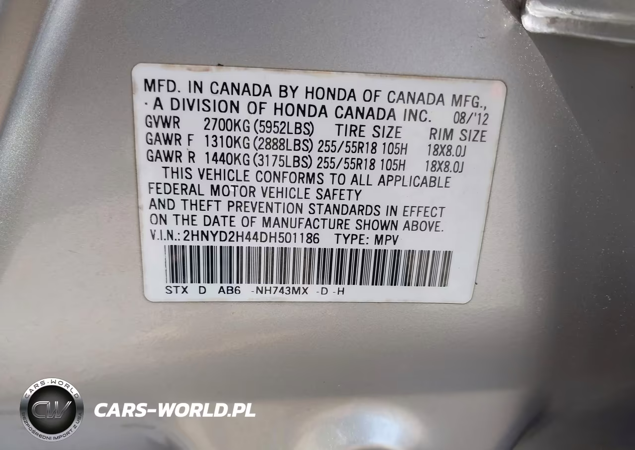 2013 Acura Mdx Technology Package VIN:2HNYD2H44DH501186 - 9
