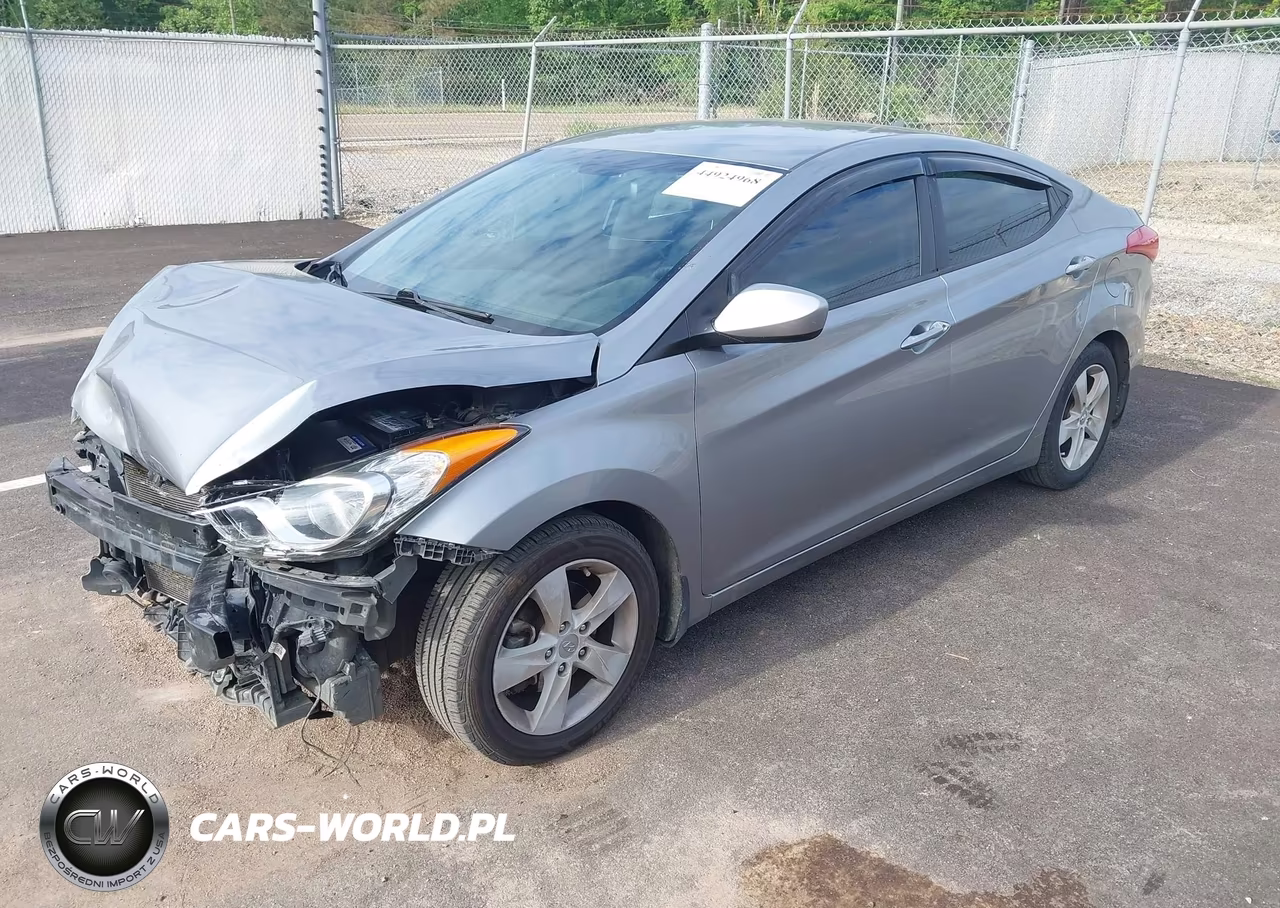 2013 Hyundai Elantra Gls VIN:KMHDH4AE5DU926464 - 2