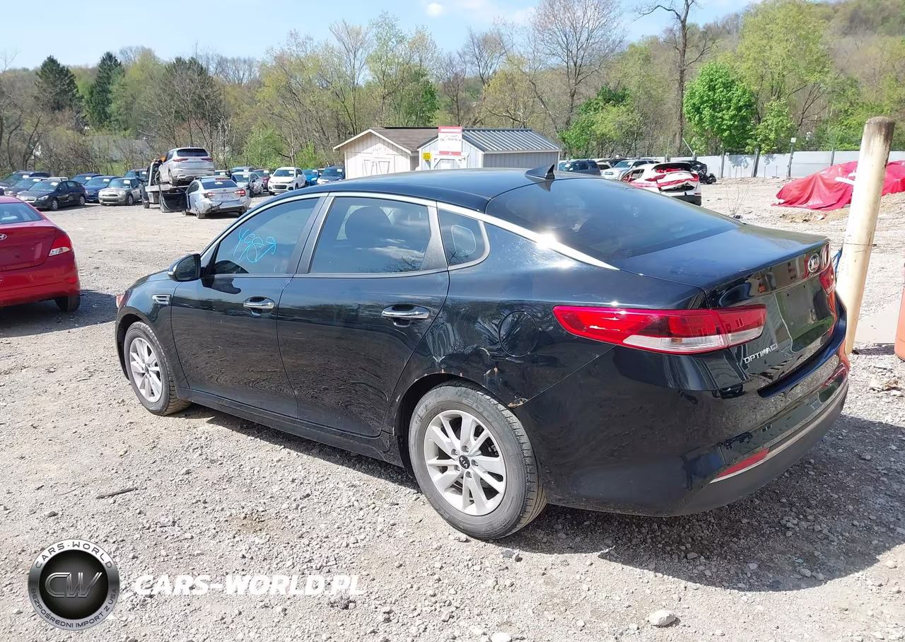 2016 Kia Optima Lx VIN:5XXGT4L35GG090189 - 3