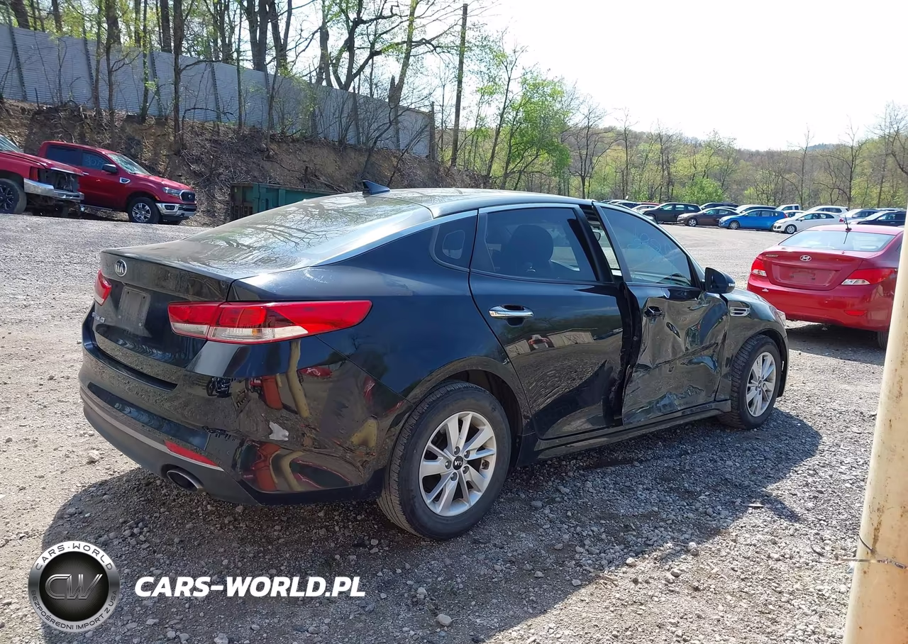 2016 Kia Optima Lx VIN:5XXGT4L35GG090189 - 4