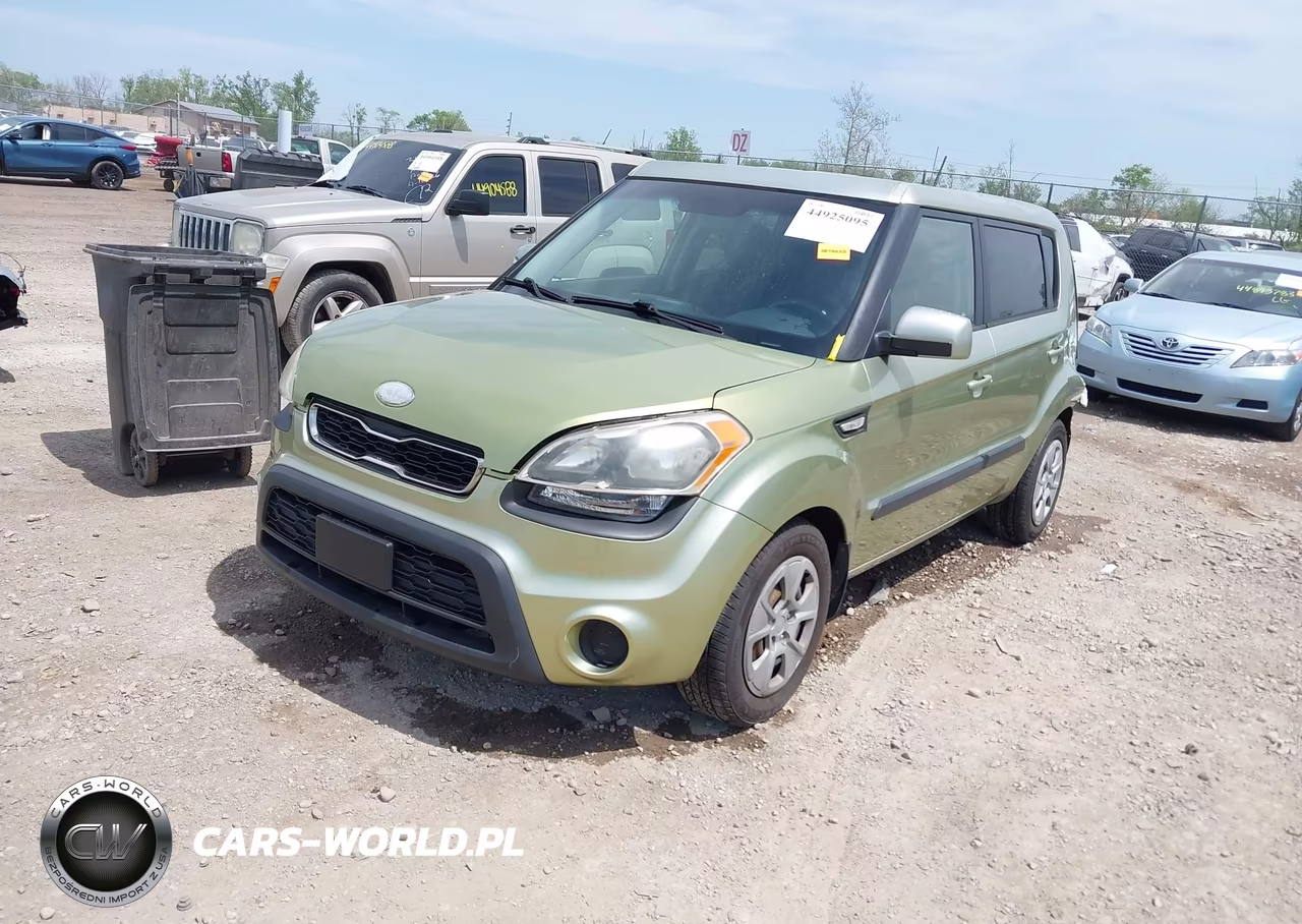 2013 Kia Soul VIN:KNDJT2A57D7612372 - 2